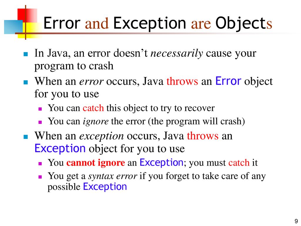 Exceptions 22-Apr ppt download