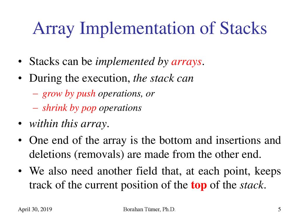 Data Structures – Week #3 - ppt download