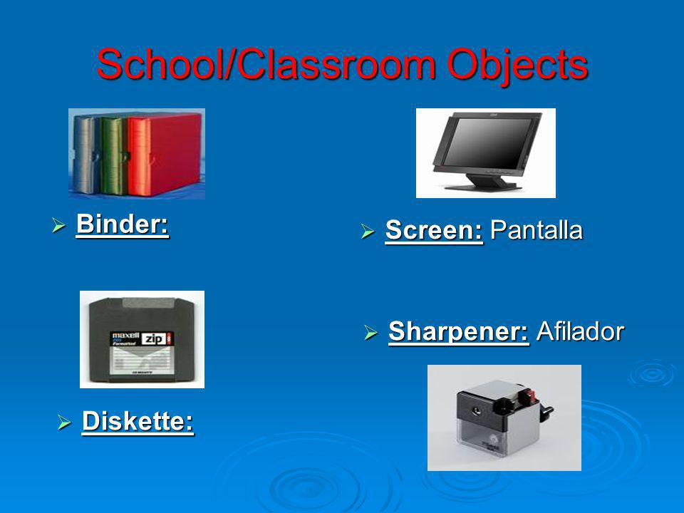 School/Classroom Objects