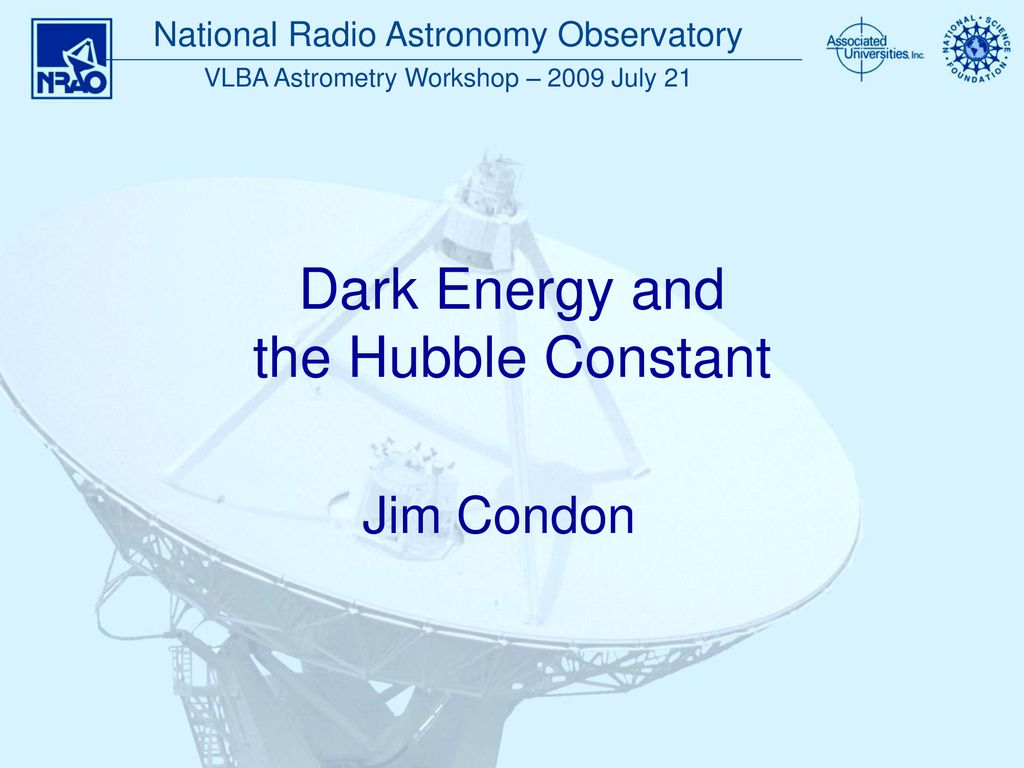 Dark Energy and the Hubble Constant