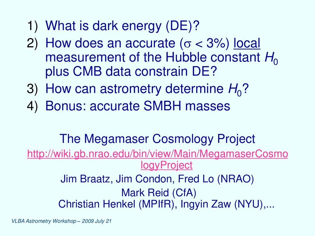 What is dark energy (DE)