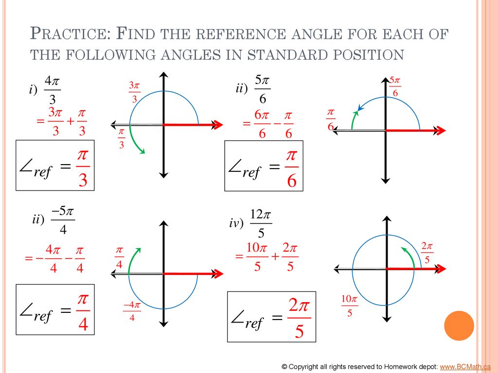 Section 3.1 Radians and Angles in Standard Position - ppt ...