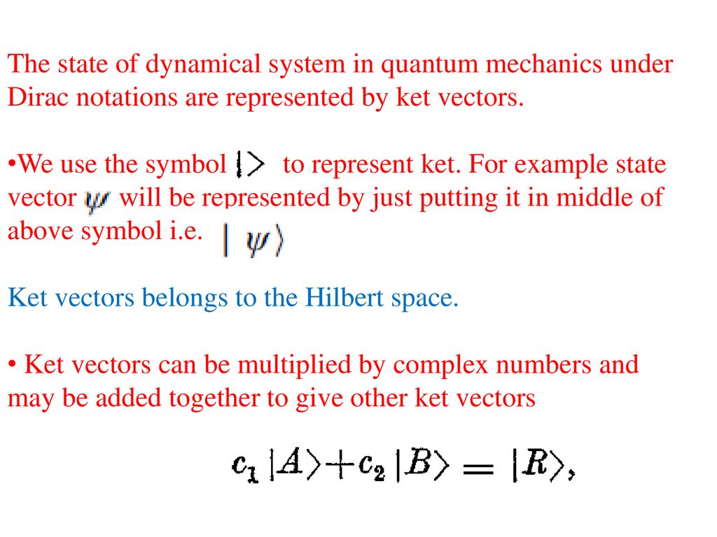 Linear Vector Space and Matrix Mechanics - ppt download