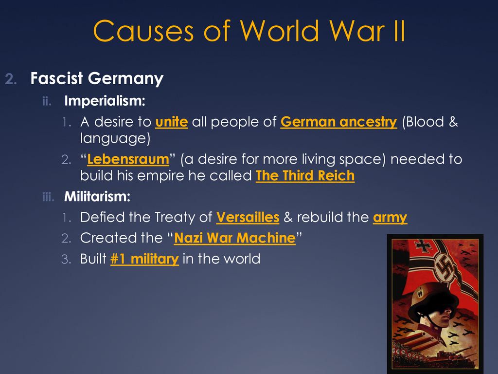 World War II Causes Of World War II. - Ppt Download