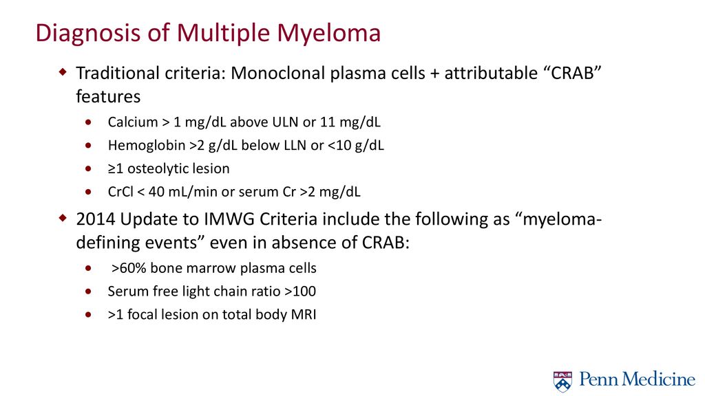 Diagnosis of multiple myeloma ppt download