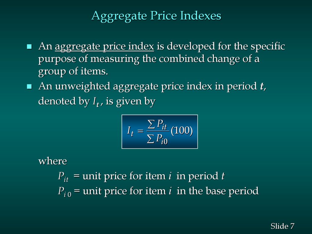 Chapter 3 INDEX NUMBERS Dr. A. PHILIP AROKIADOSS Assistant Professor ...