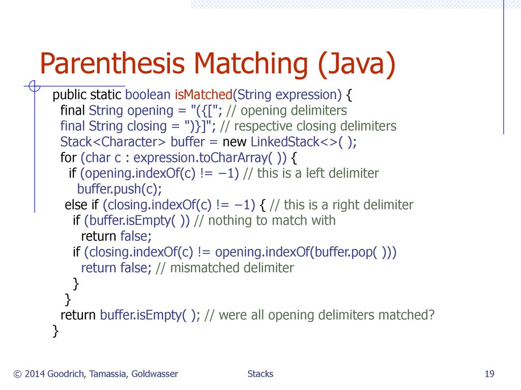 Lecture 8: Stacks, Queues - ppt download