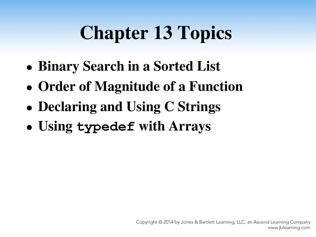 Chapter 13 Applied Arrays: Lists and Strings - ppt download