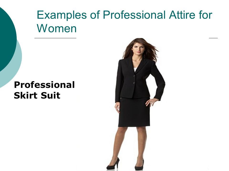 Examples of Professional Attire for Women