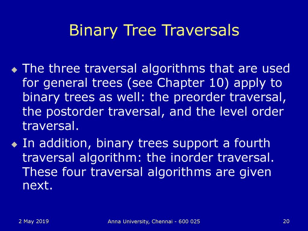 EE Data Structures and Algorithms - ppt download
