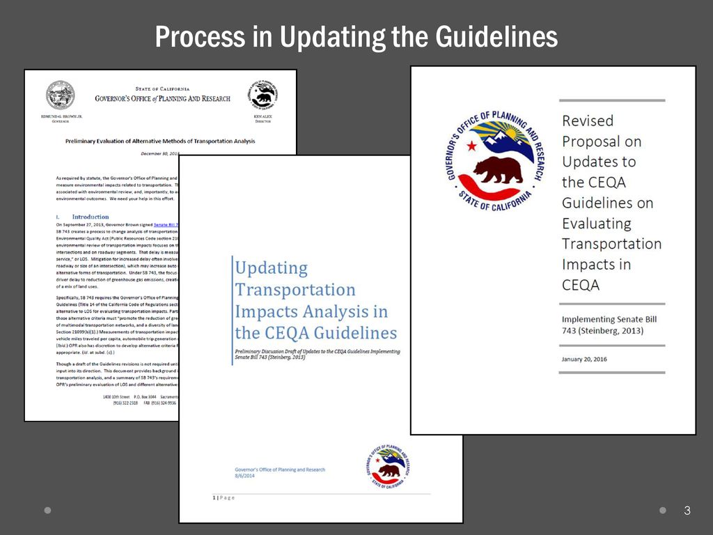 Proposed CEQA Guidelines ppt download