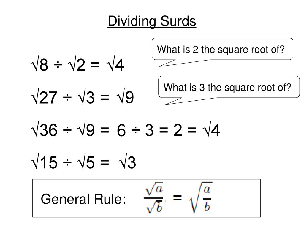 Surds What Is A Surd Manipulating And Simplifying Surds Ppt Download