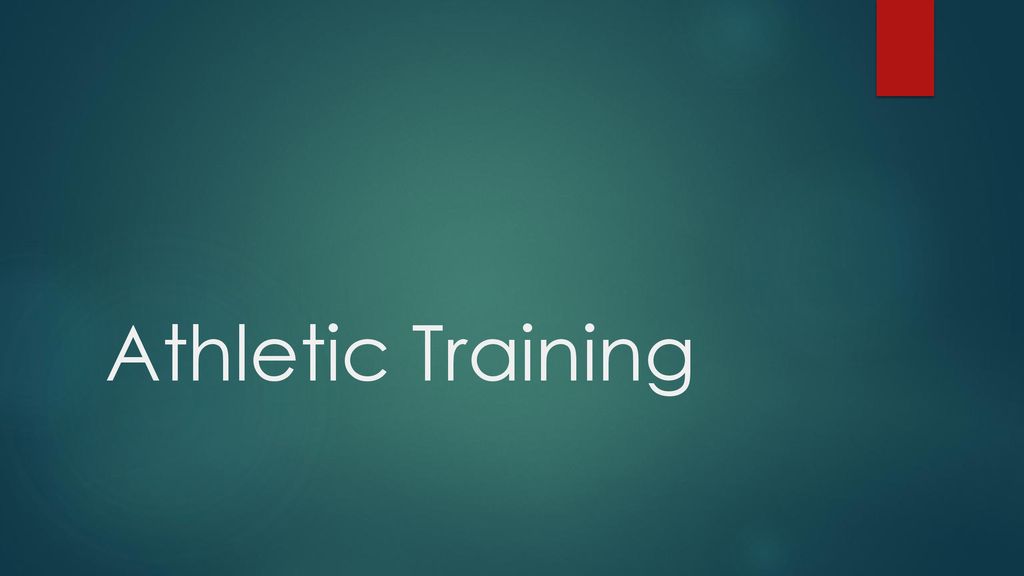 athletic-training-ppt-download