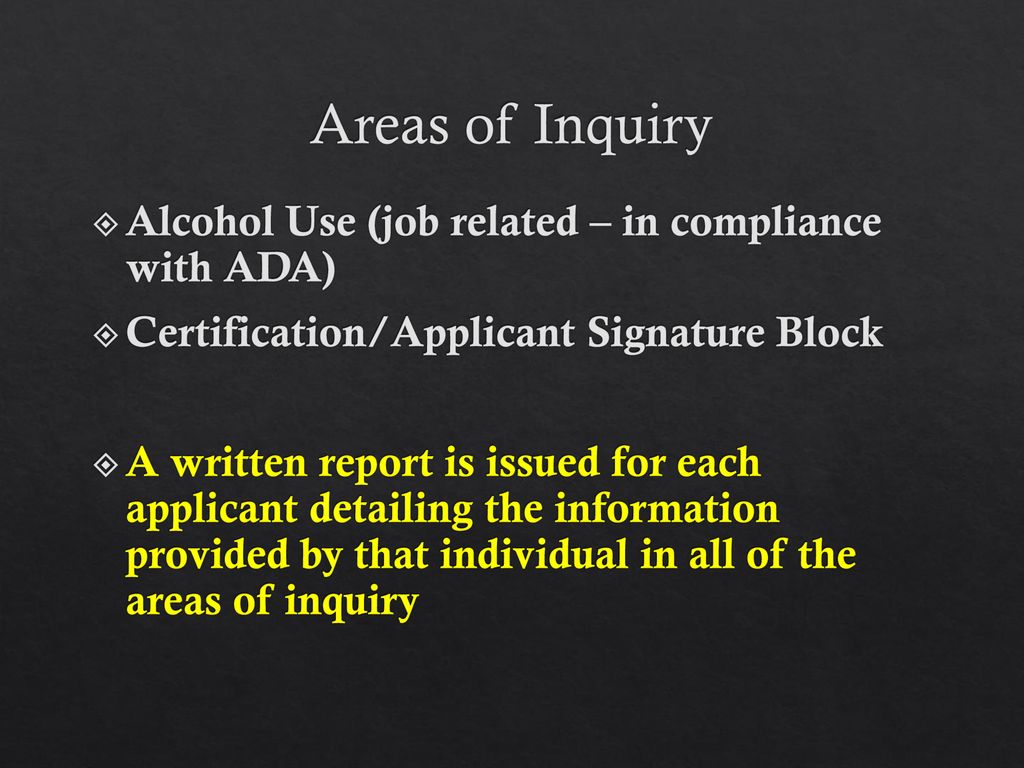 CEA®: The Computer Employment Application ppt download