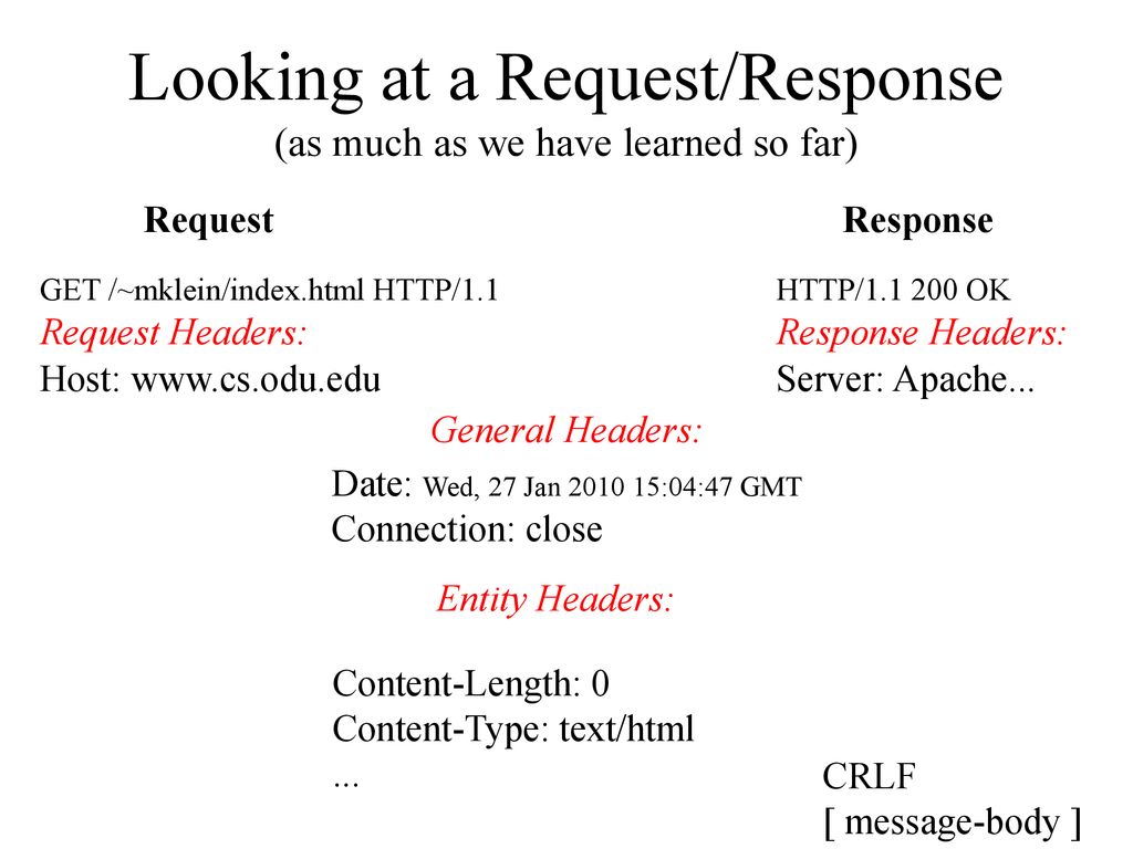 Web Server Design Week 3 Old Dominion University - ppt download
