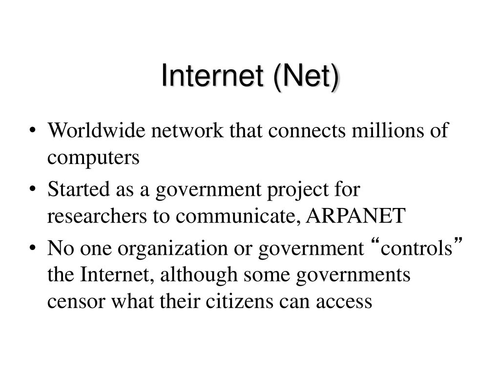 Electronic communication and the internet ppt download