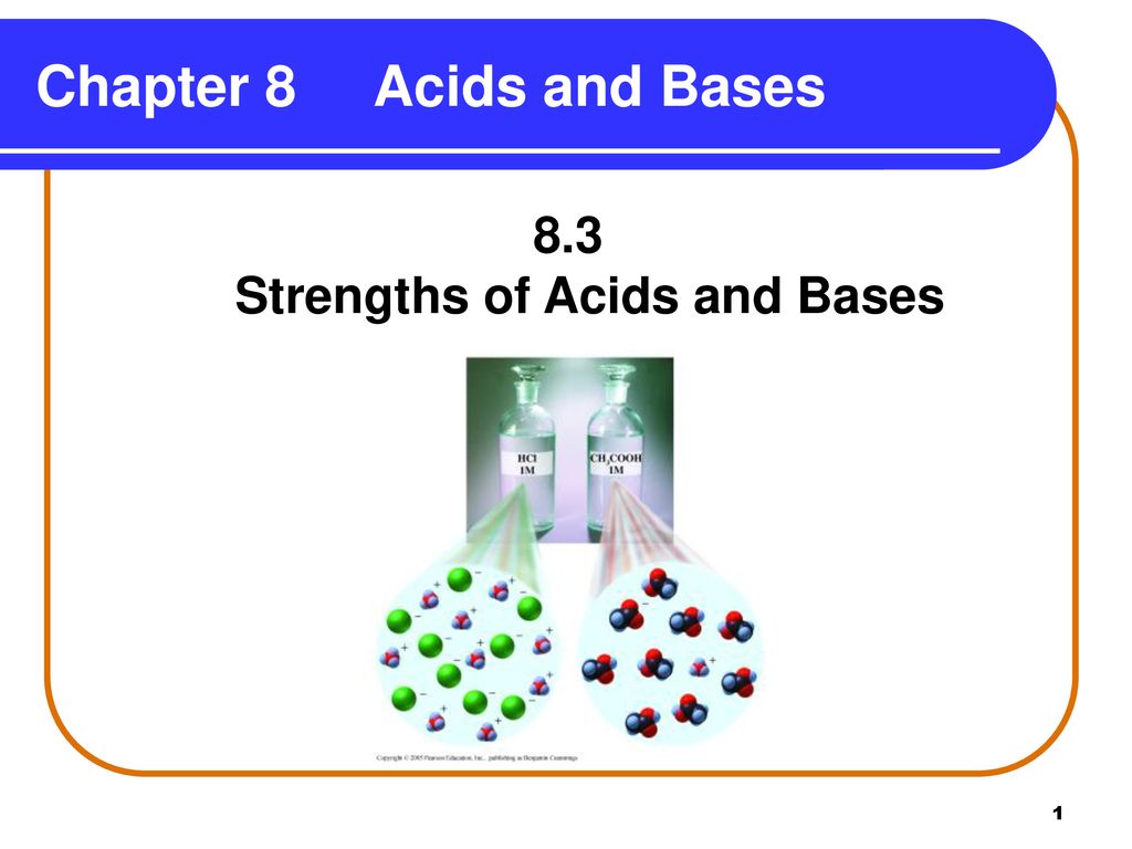 Chapter 8 Acids and Bases - ppt download