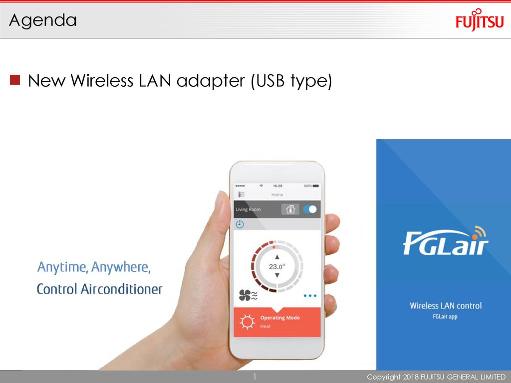 FGLair™ app: Wireless LAN control for air conditioner - FUJITSU GENERAL  GLOBAL