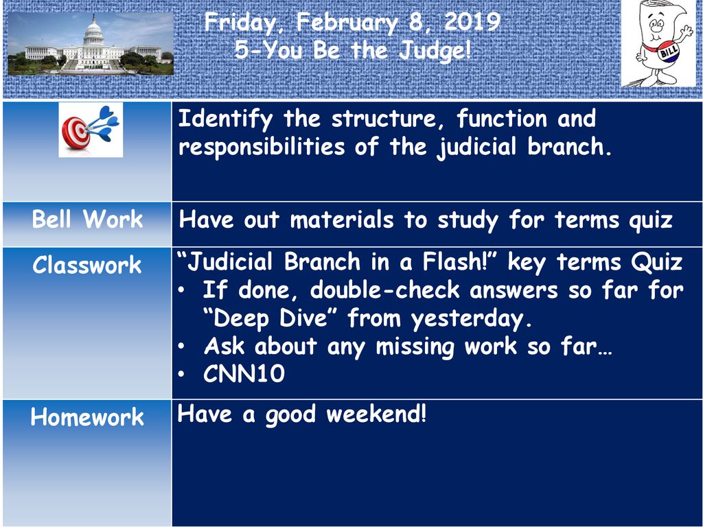 Monday February 4 You Be The Judge Ppt Download