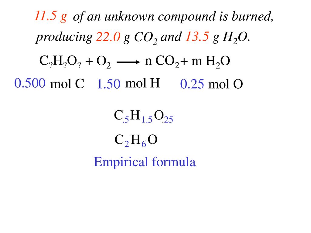 Molecular Formula Number And Type Of Atoms Covalent Compounds Ppt Download