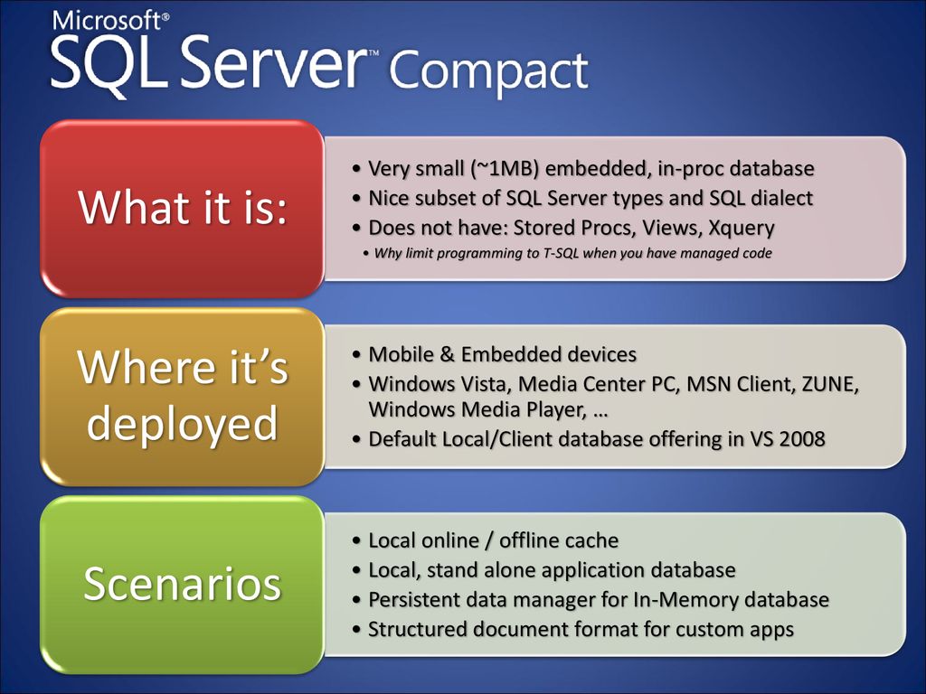 Visual studio sql server is better ppt download