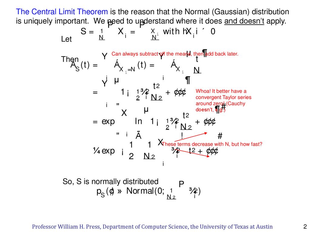 10 The Central Limit Theorem Ppt Download