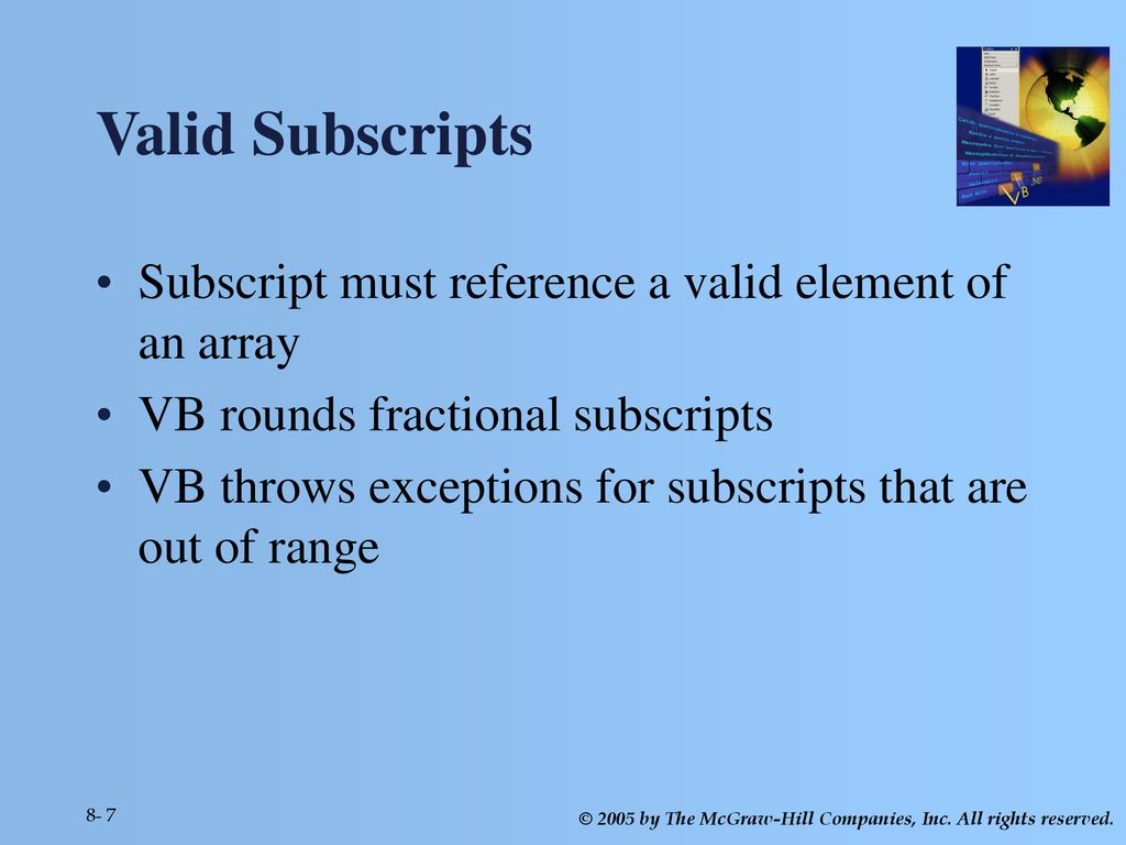 Programming In Visual Basic .NET - ppt download