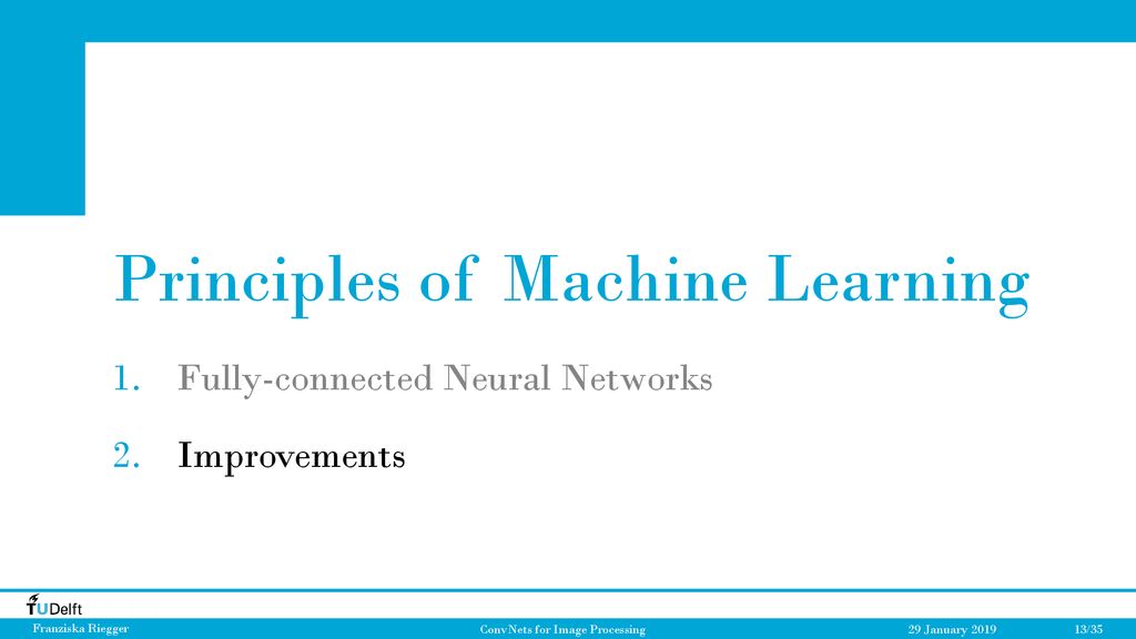 Principles of Machine Learning