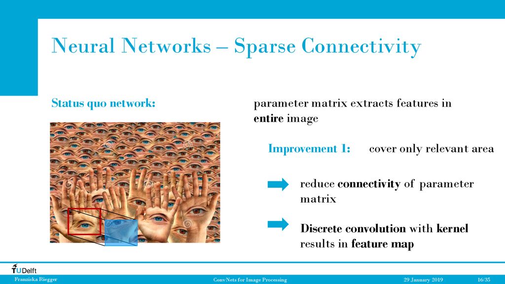 Neural Networks – Sparse Connectivity