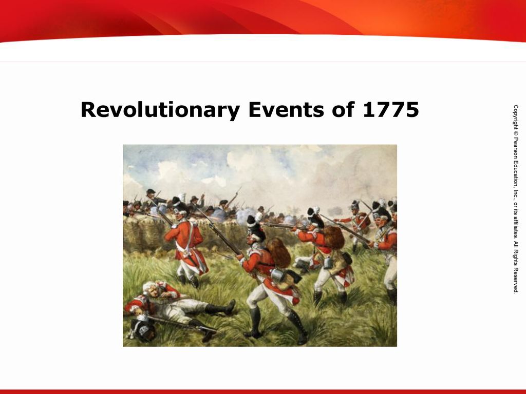 Revolutionary Events of ppt download