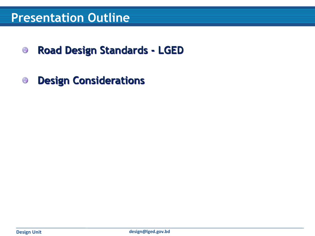 road-design-standards-for-lged-ppt-download