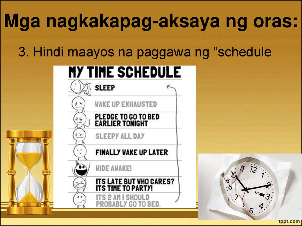 Modyul 12 Pamamahala Sa Paggamit Ng Oras Ppt Download