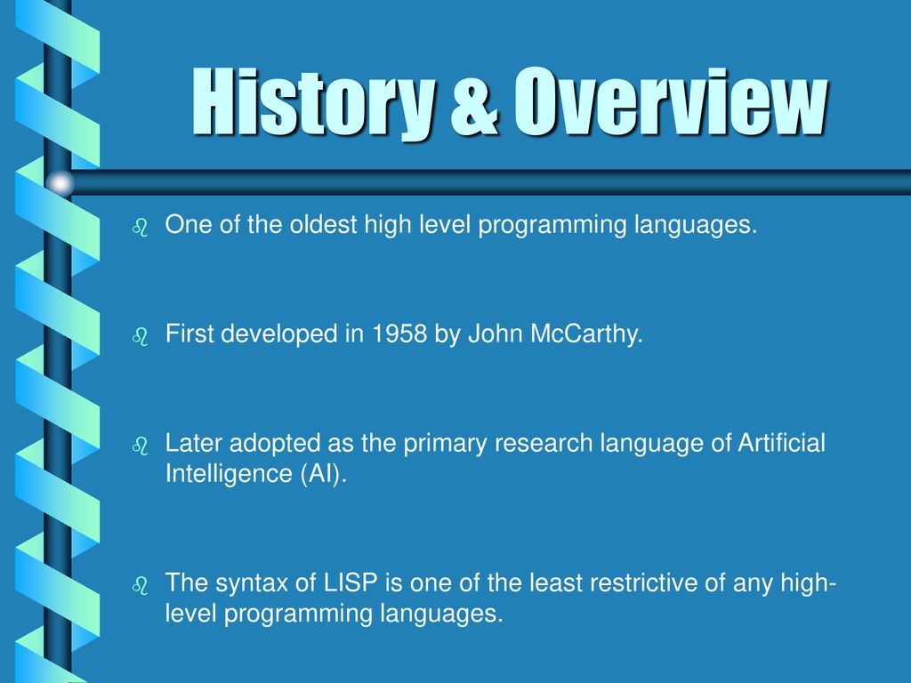 LISP LISt Processing. - ppt download