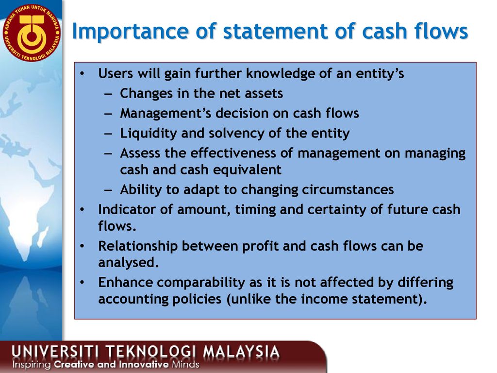 Mfrs 107 Statement Of Cash Flows Ppt Download