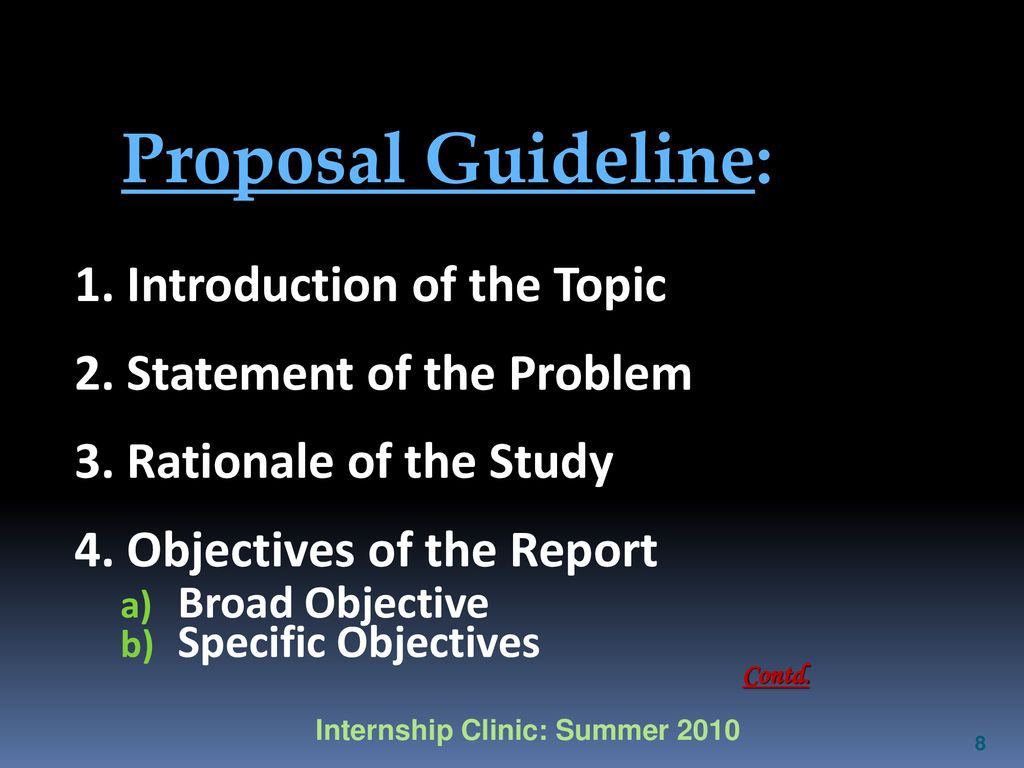 Welcome to internship clinic ppt download