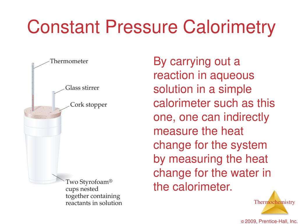 Constant Pressure Calorimetry
