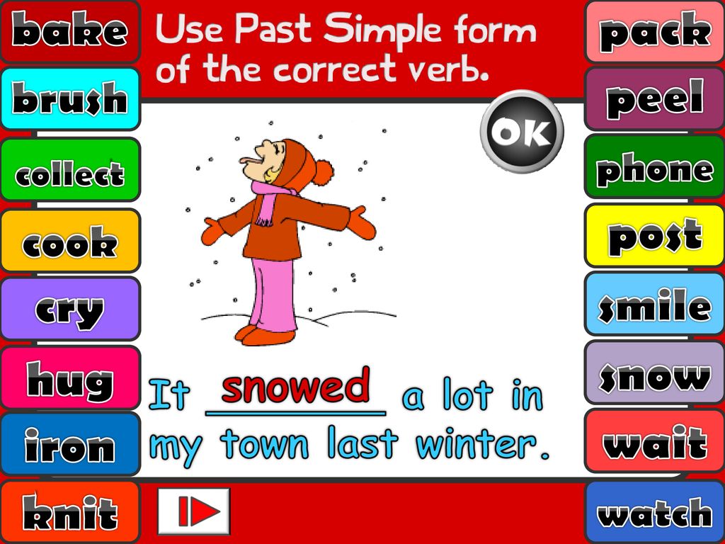 Game is past. Past simple игра. Игра на past simple Regular. Regular verbs game. Past simple игра правильные глаголы.