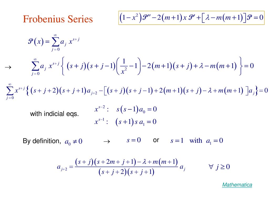 4 Associated Legendre Equation Ppt Download