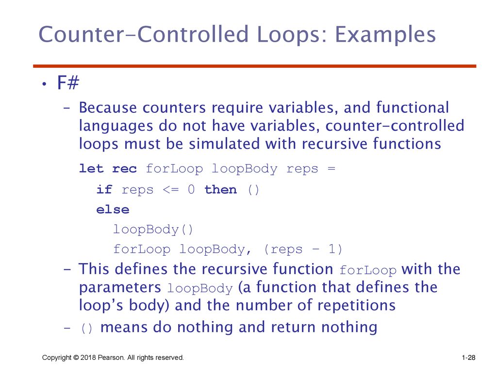 Statement-Level Control Structures - ppt download