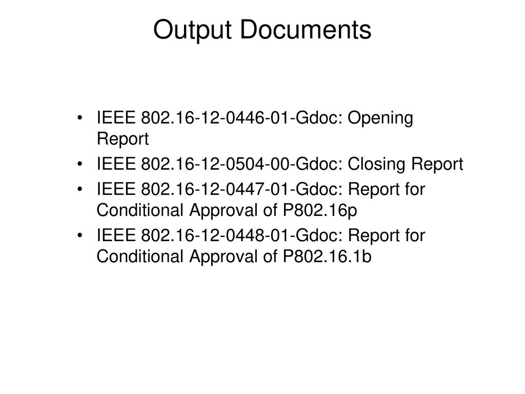 M2M Task Group Closing Report (Session #80) - ppt download