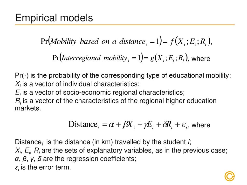 Empirical models