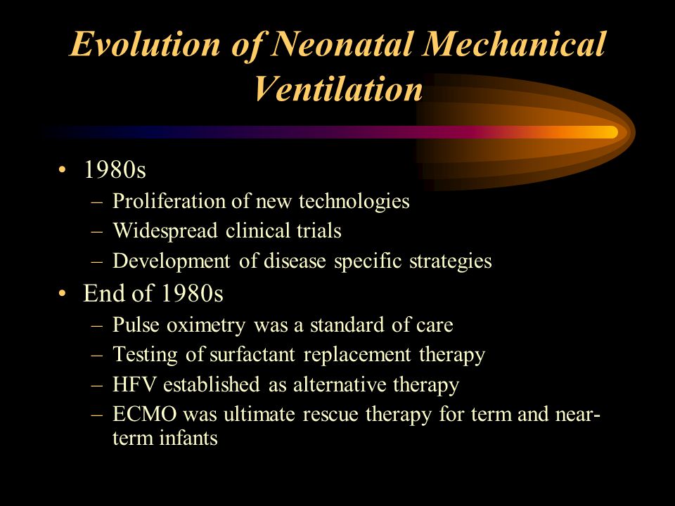Neonatal Mechanical Ventilation - ppt video online download