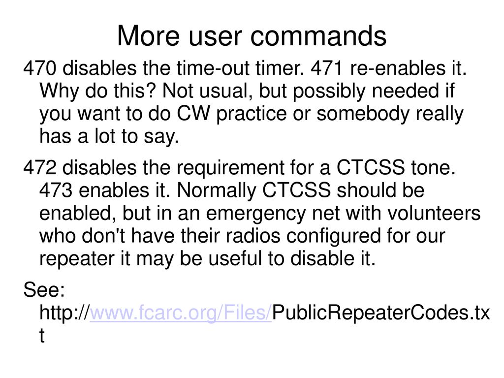 FCARC Jan 11, ppt download