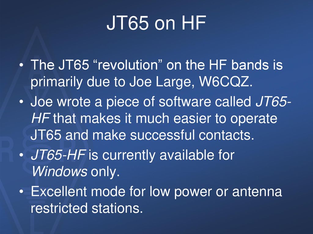 jt65 software download