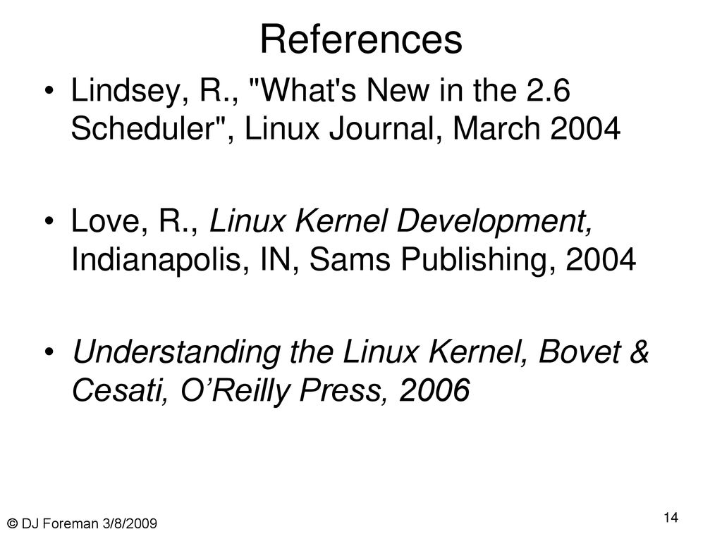 Linux scheduler dj foreman 3 8 ppt download