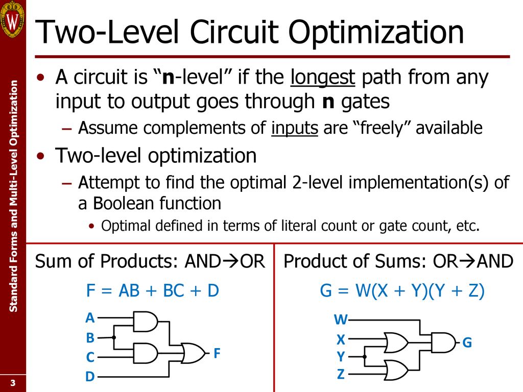 Two Level and Multi level Minimization - ppt download