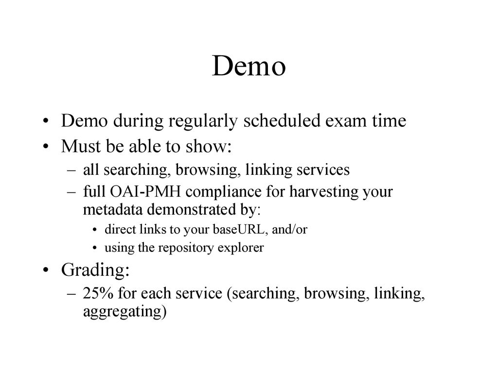 Introduction to digital libraries assignment 4 ppt download
