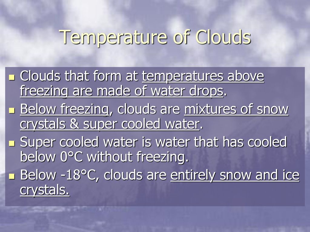 Water in the Atmosphere ppt download