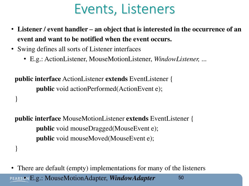 Overview of Java GUIs …. - ppt download