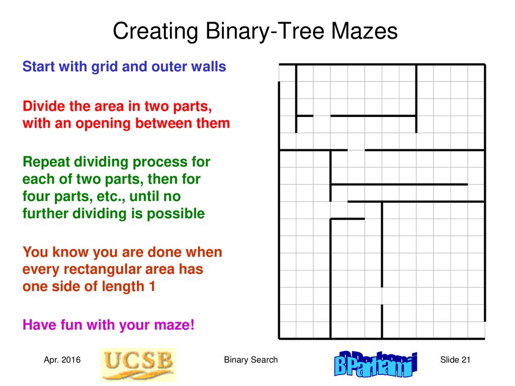 Binary Search A Lecture in CE Freshman Seminar Series: - ppt download